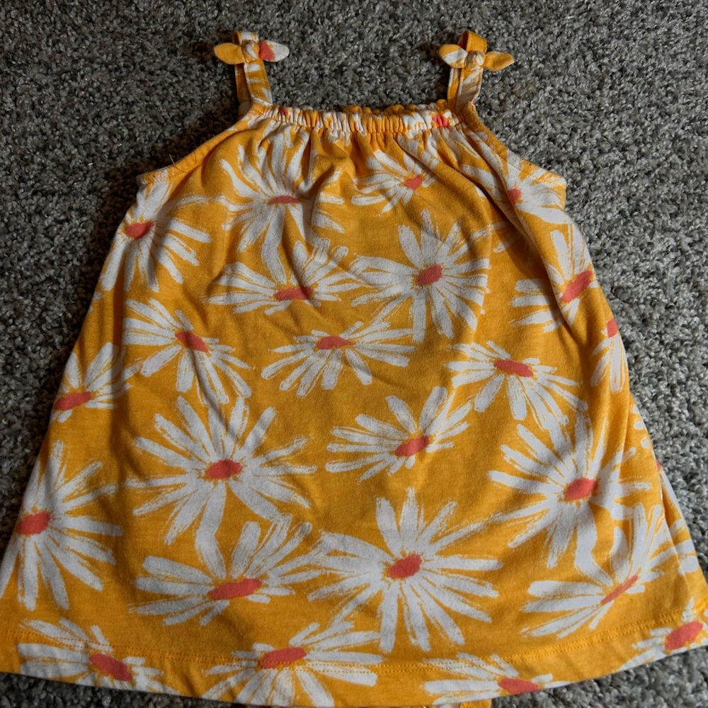 Floral Yellow Sundress